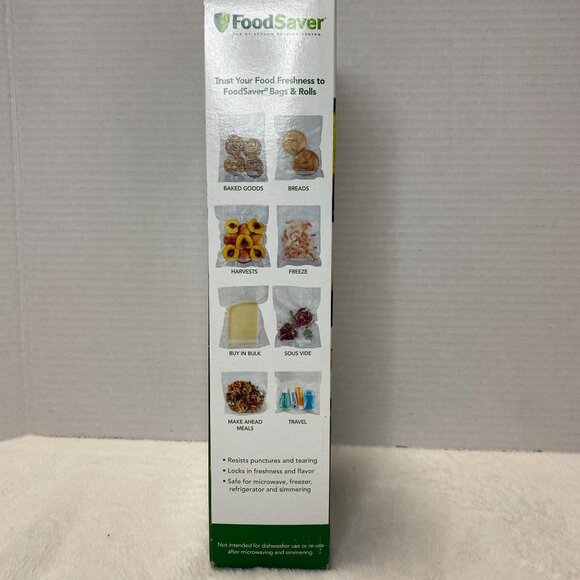 FoodSaver 2 Vacuum Seal Rolls 11" X 16 BPA-Free Multi-Layer Protection For Food - Picture 3 of 4